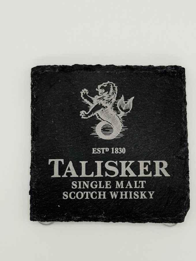 Scotch Lovers Slate Coasters – Assorted Set of 4 (Square)