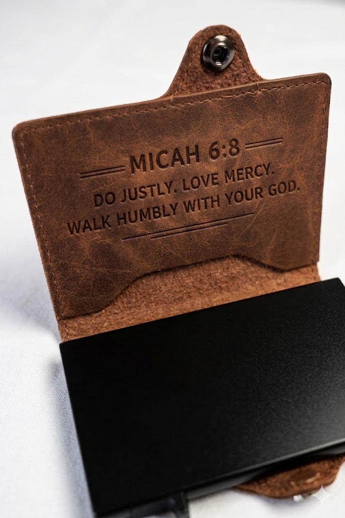 Customized Edge RFID Minimalist Wallet