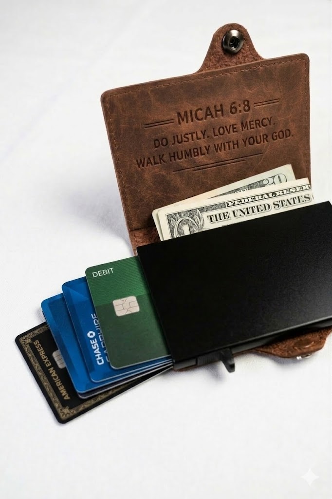 Customized Edge RFID Minimalist Wallet