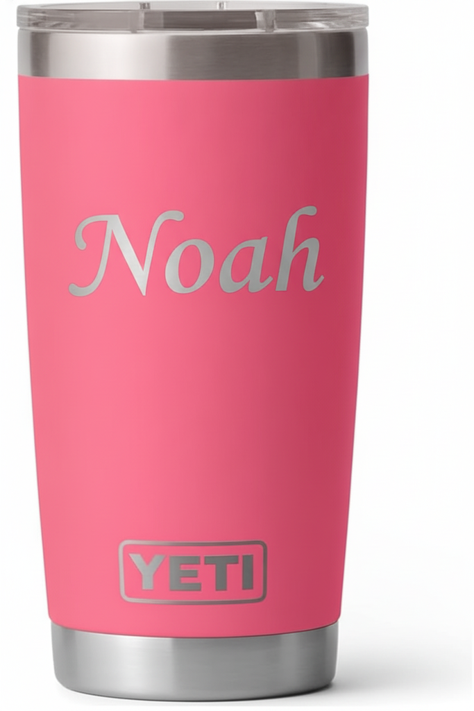 Engraved 20 oz Tropical Pink