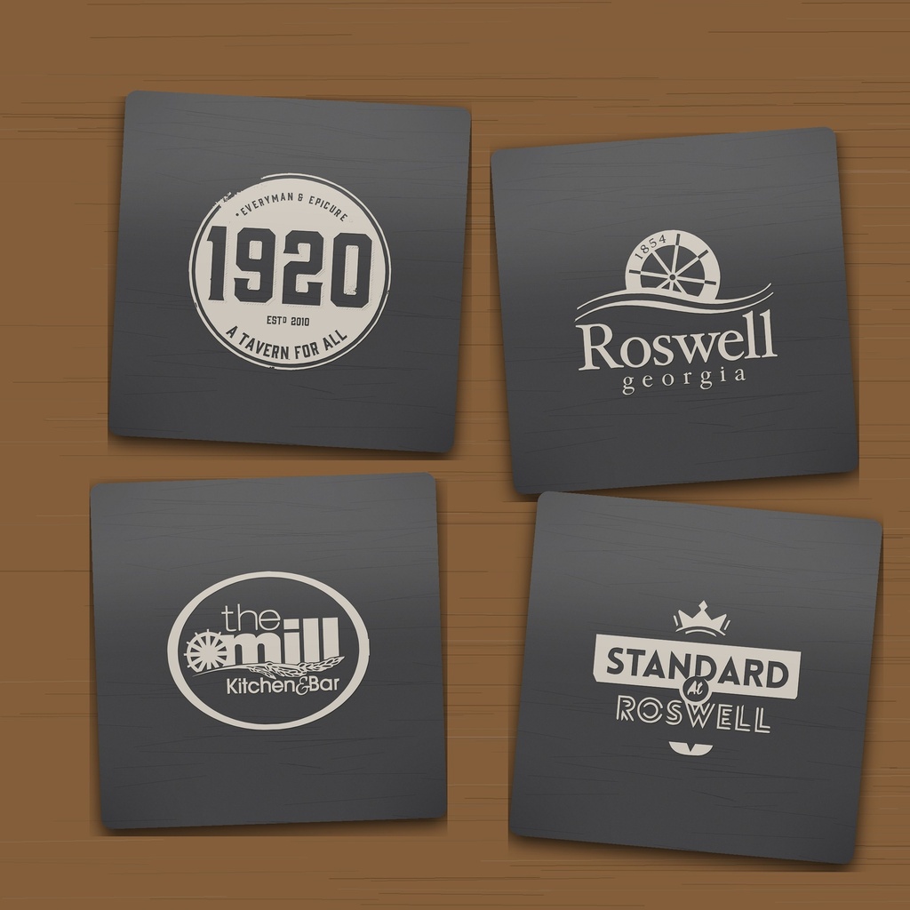 Home Town Coasters – Set of 4 (Square)
