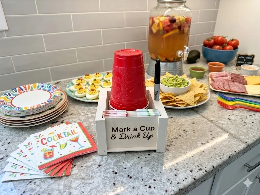 Mark-a-Cup Party Caddy