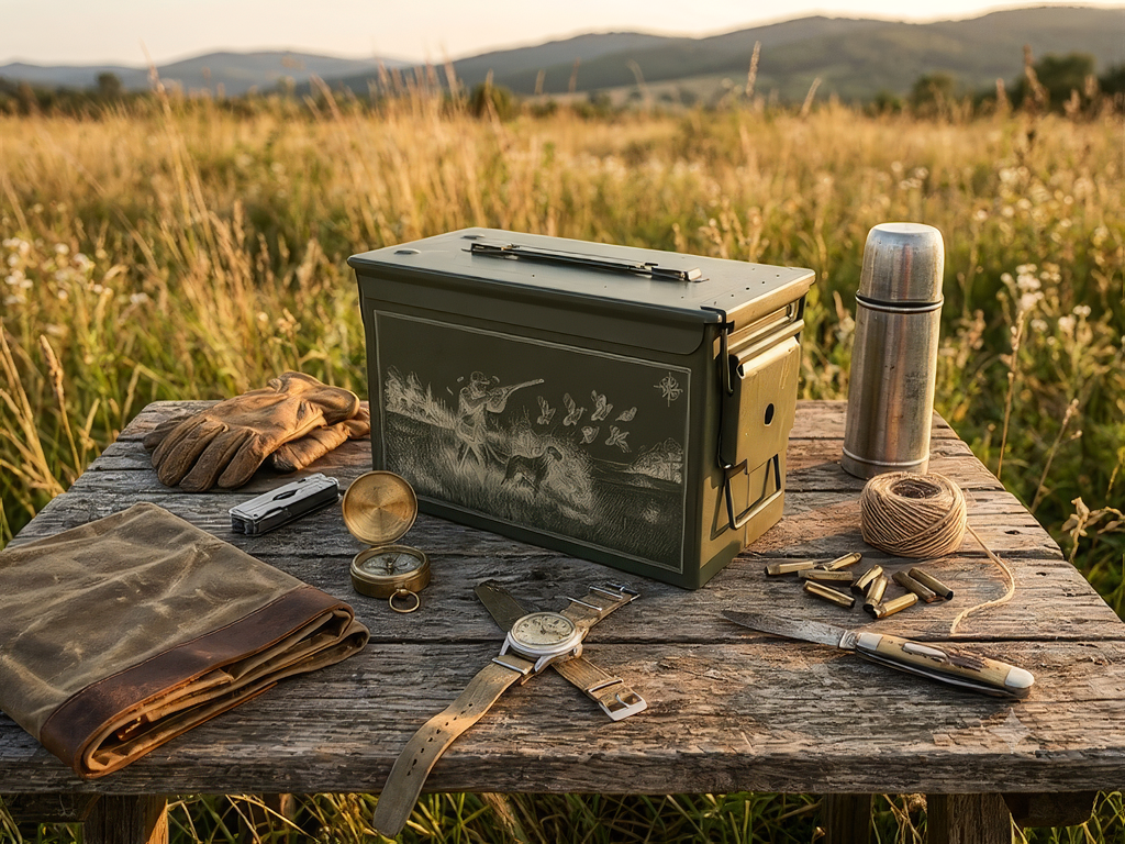[AMMO-30-PLAIN] Customized Metal Ammo Can (.30 Cal (10.75 x 3.75 x 7.4 in), None)